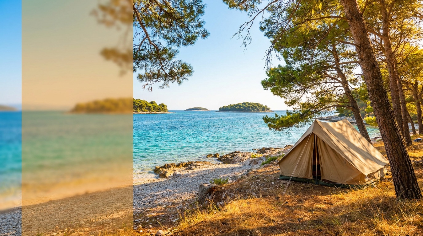 De beste campings in Dalmatië (Kroatië) volgens reviews