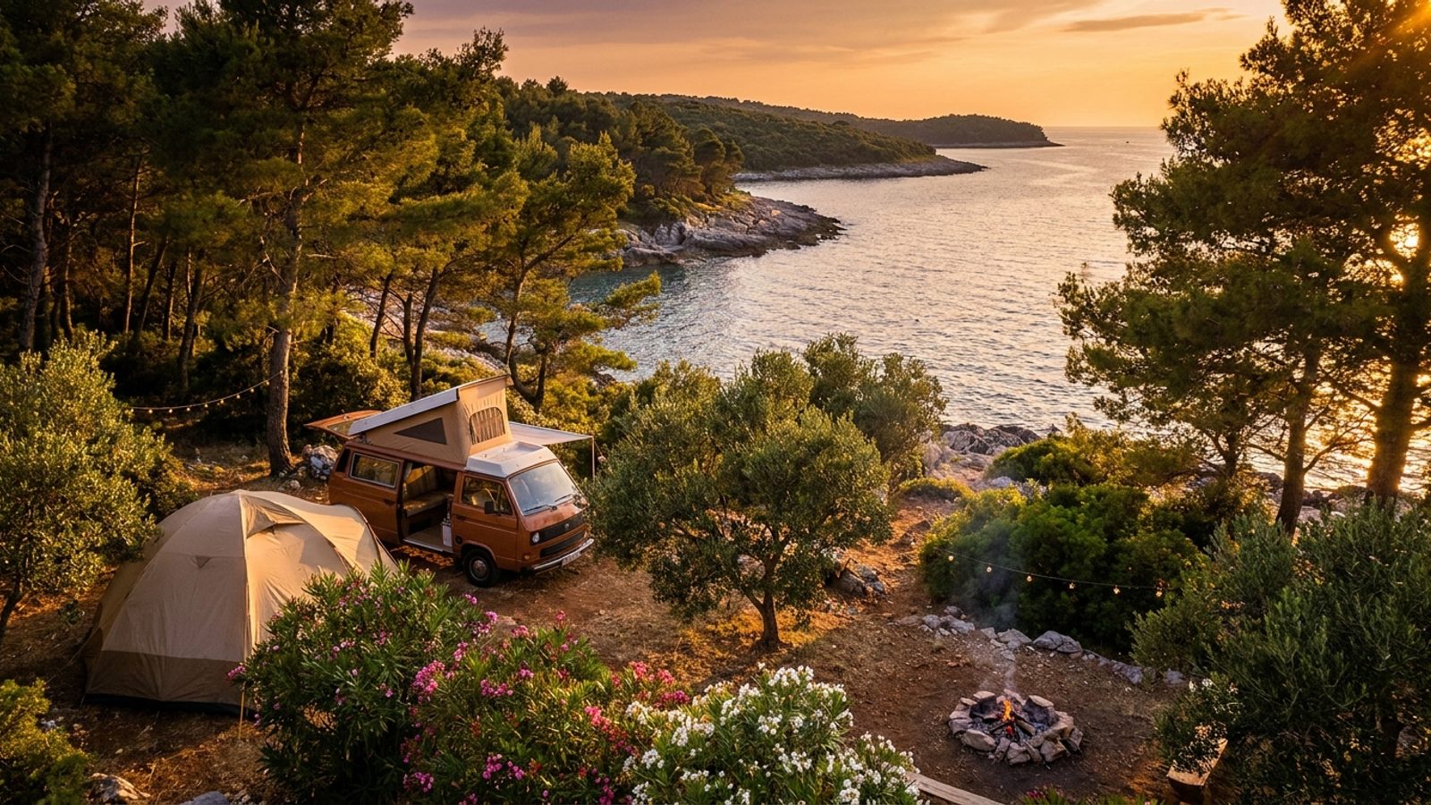De beste campings in Istrië aan zee