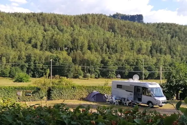 Caravanplatz zum Liliensteinblick