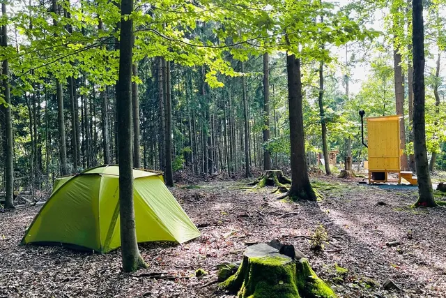 Trekkingplatz FRANKENWALD Am Knock