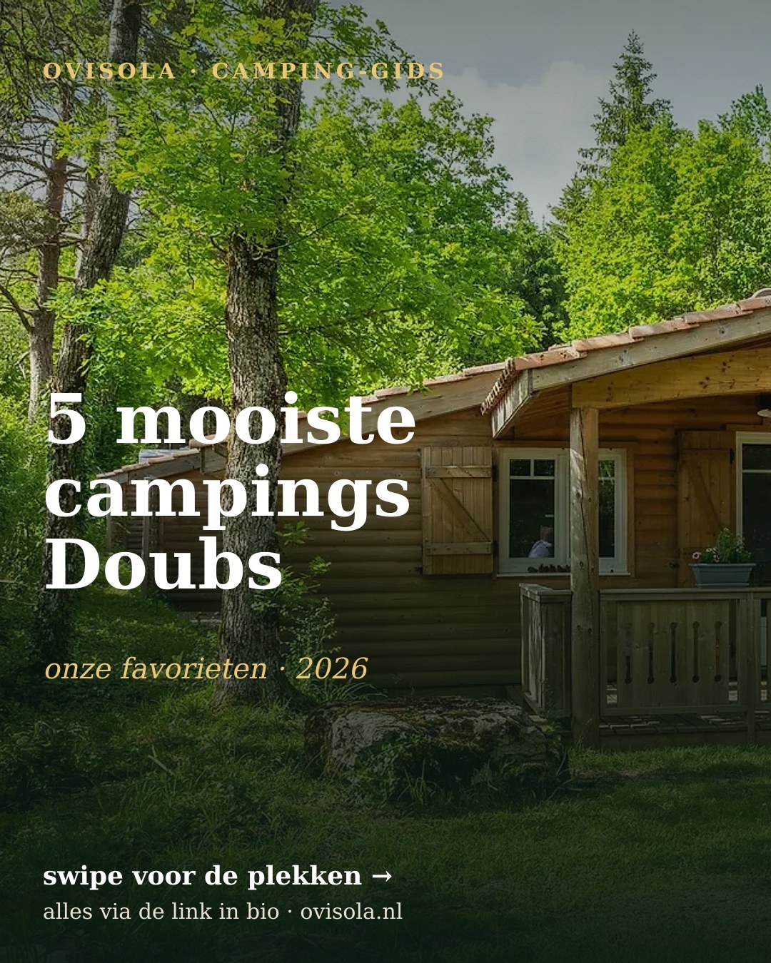 5 mooiste campings Doubs
