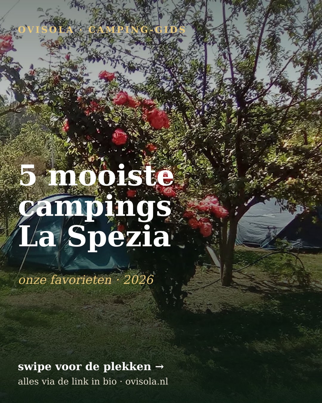 5 mooiste campings La Spezia