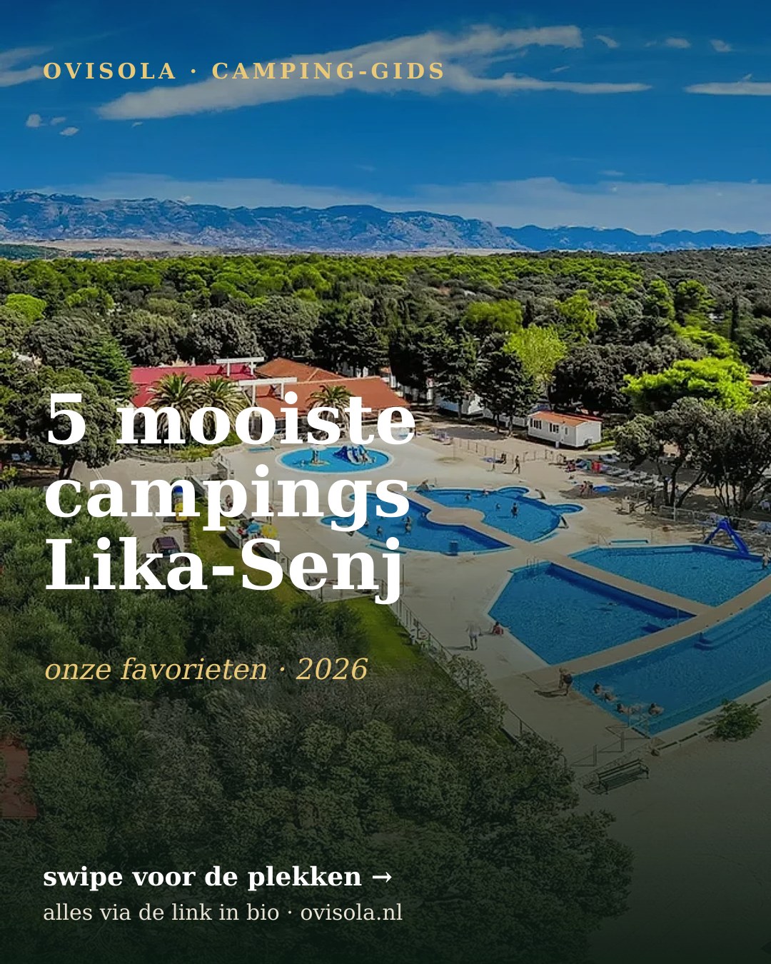 5 mooiste campings Lika-Senj
