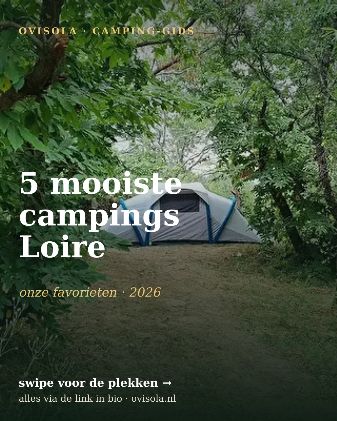 5 mooiste campings Loire