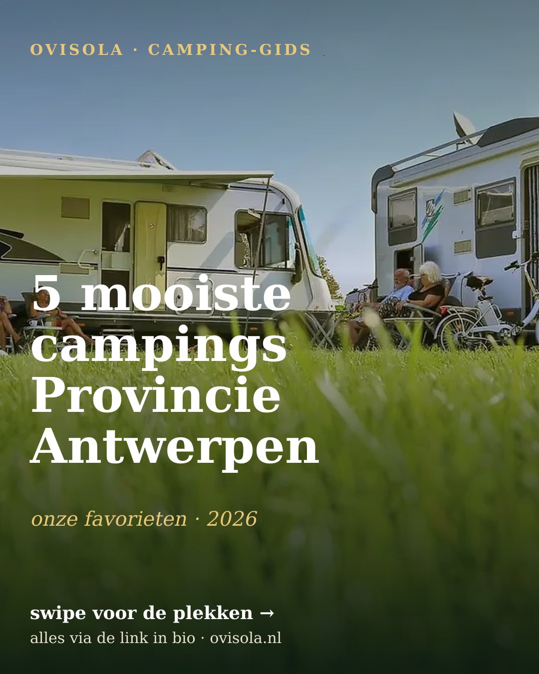 5 mooiste campings Provincie Antwerpen