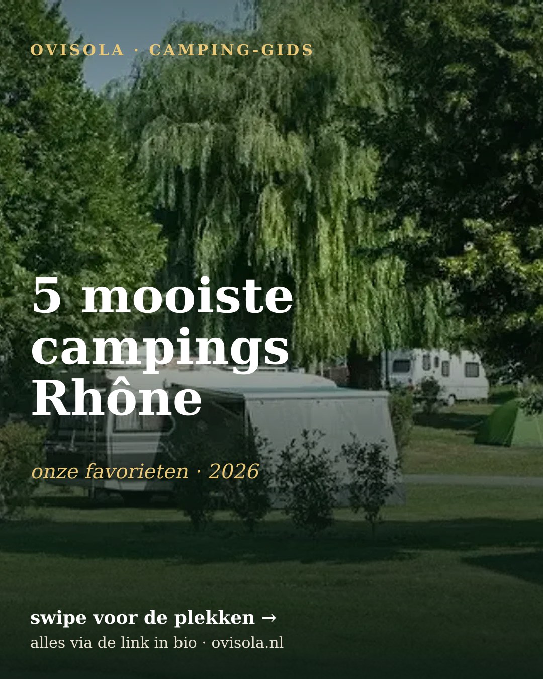5 mooiste campings Rhône