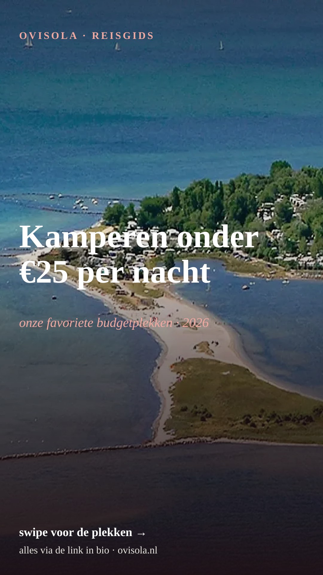 Kamperen onder €25 per nacht 💶
