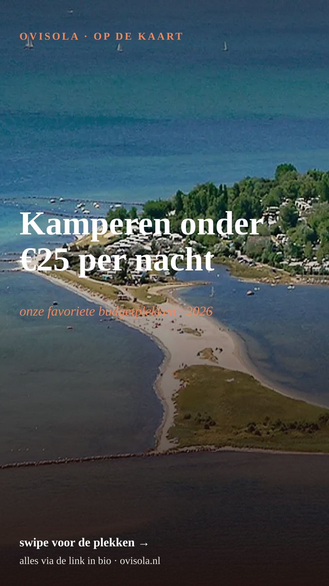 Kamperen onder €25 per nacht 💶
