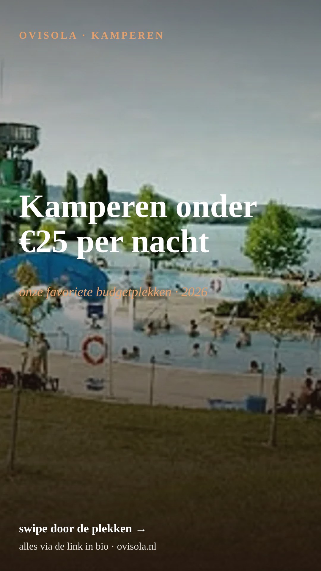 Kamperen onder €25 per nacht 💶