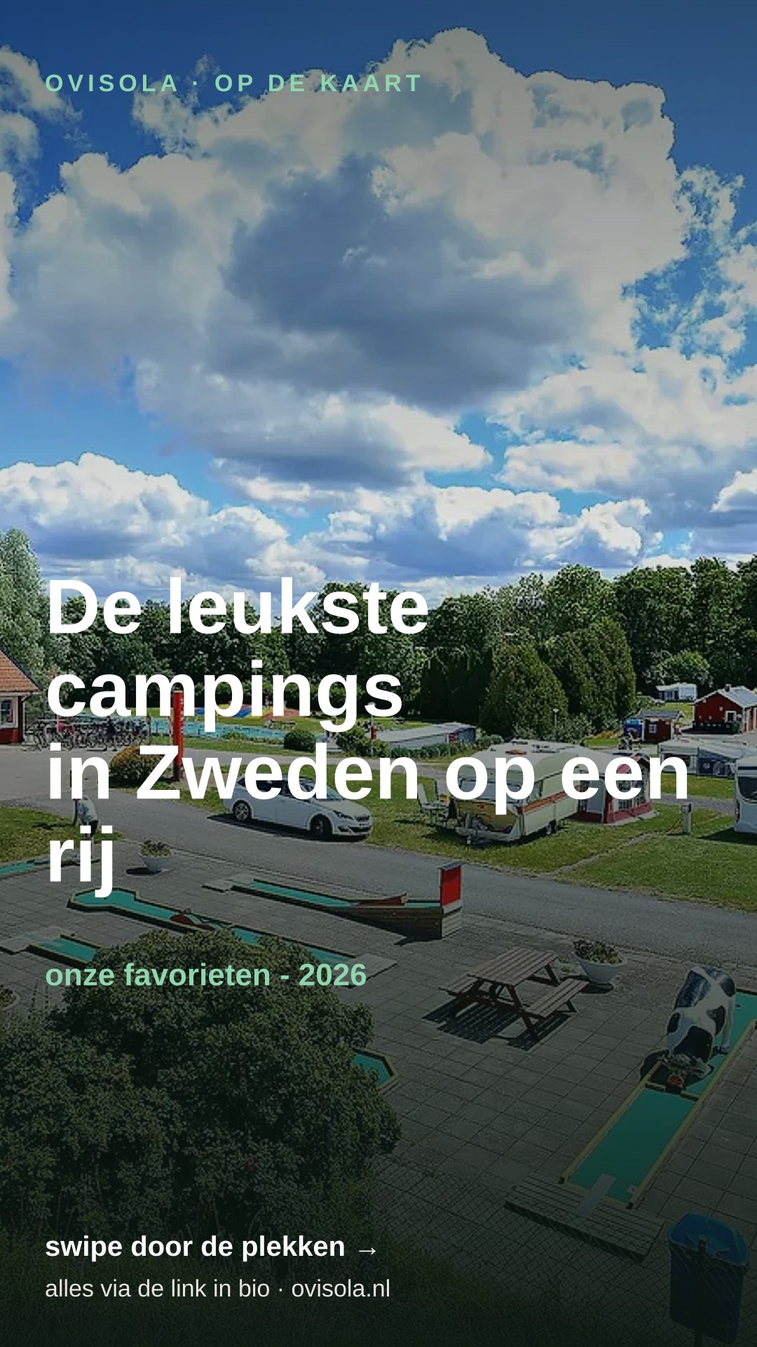 De leukste campings in Zweden op een rij
