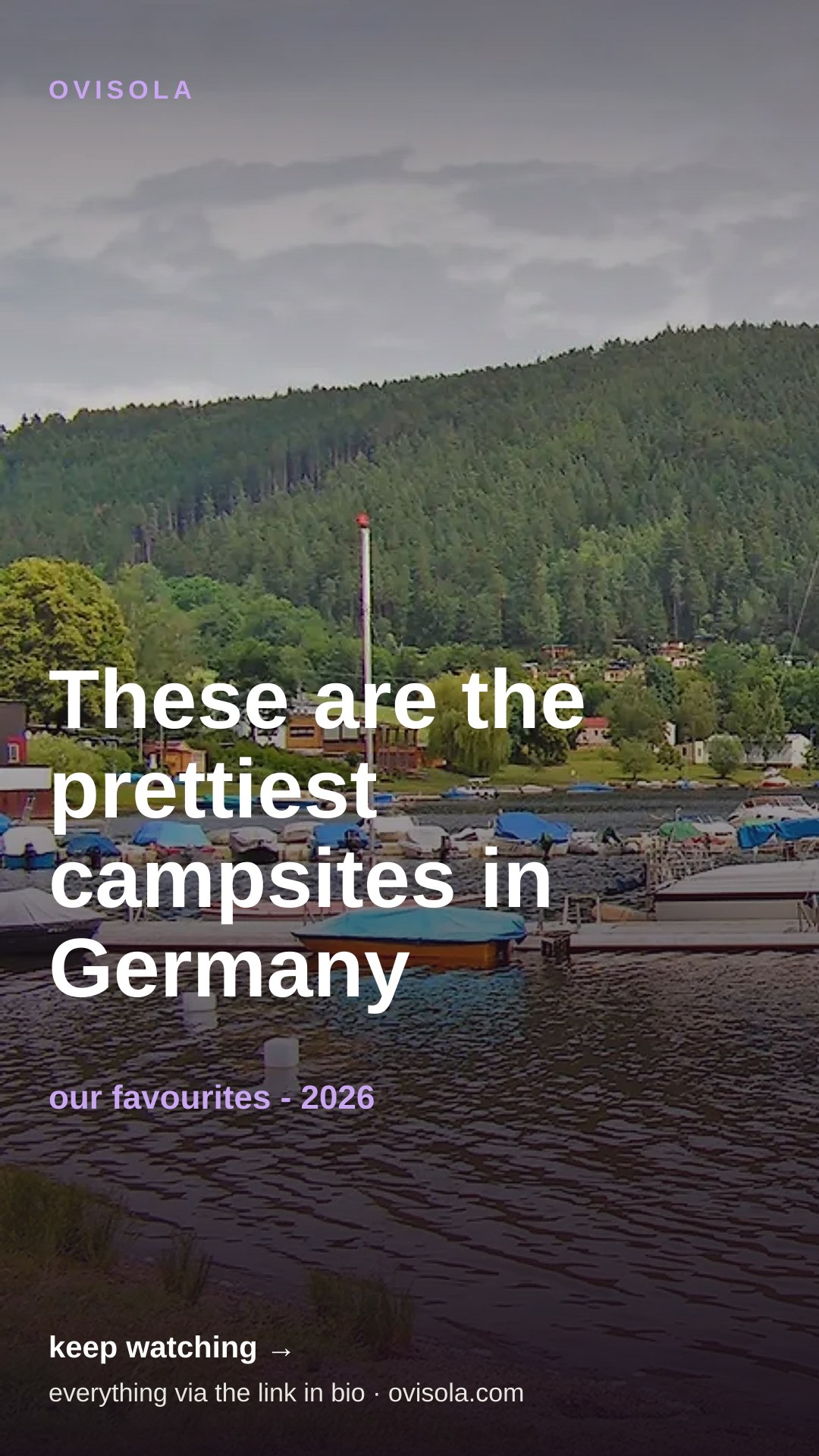 These are the prettiest campsites in Germany