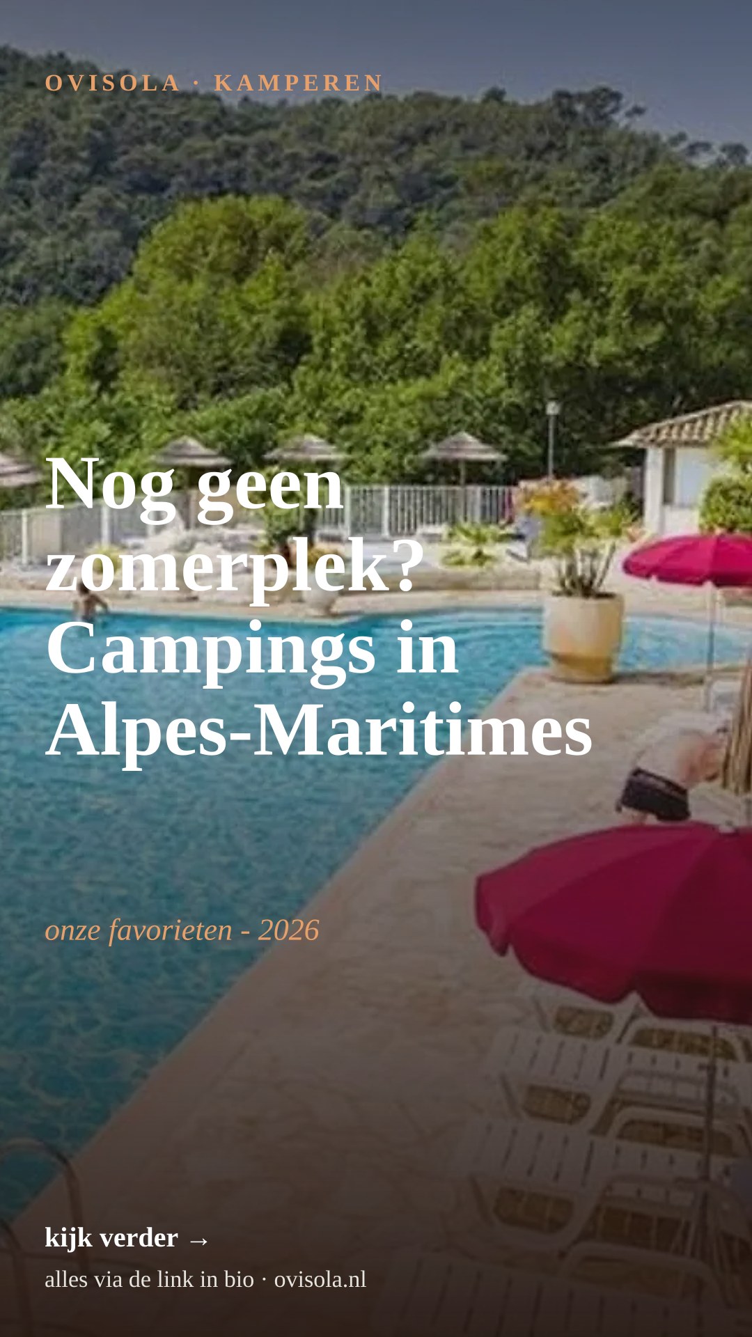 Nog geen zomerplek? Campings in Alpes-Maritimes 👀