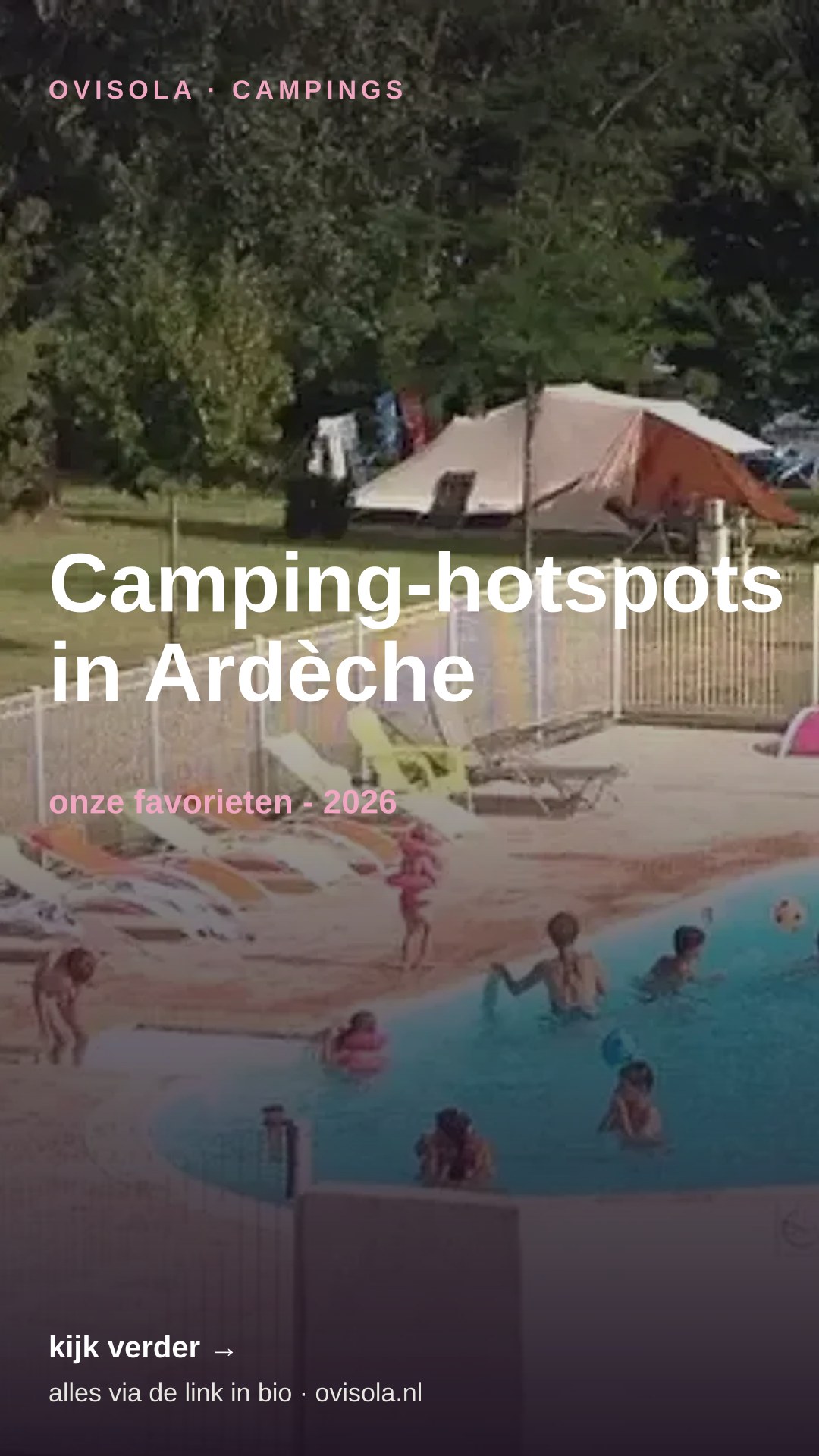 Camping-hotspots in Ardèche 📍
