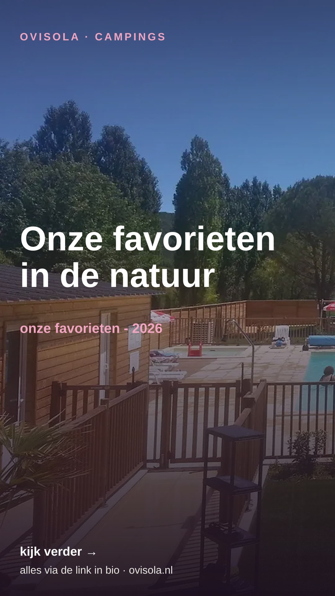 Onze favorieten in de natuur 🏕️